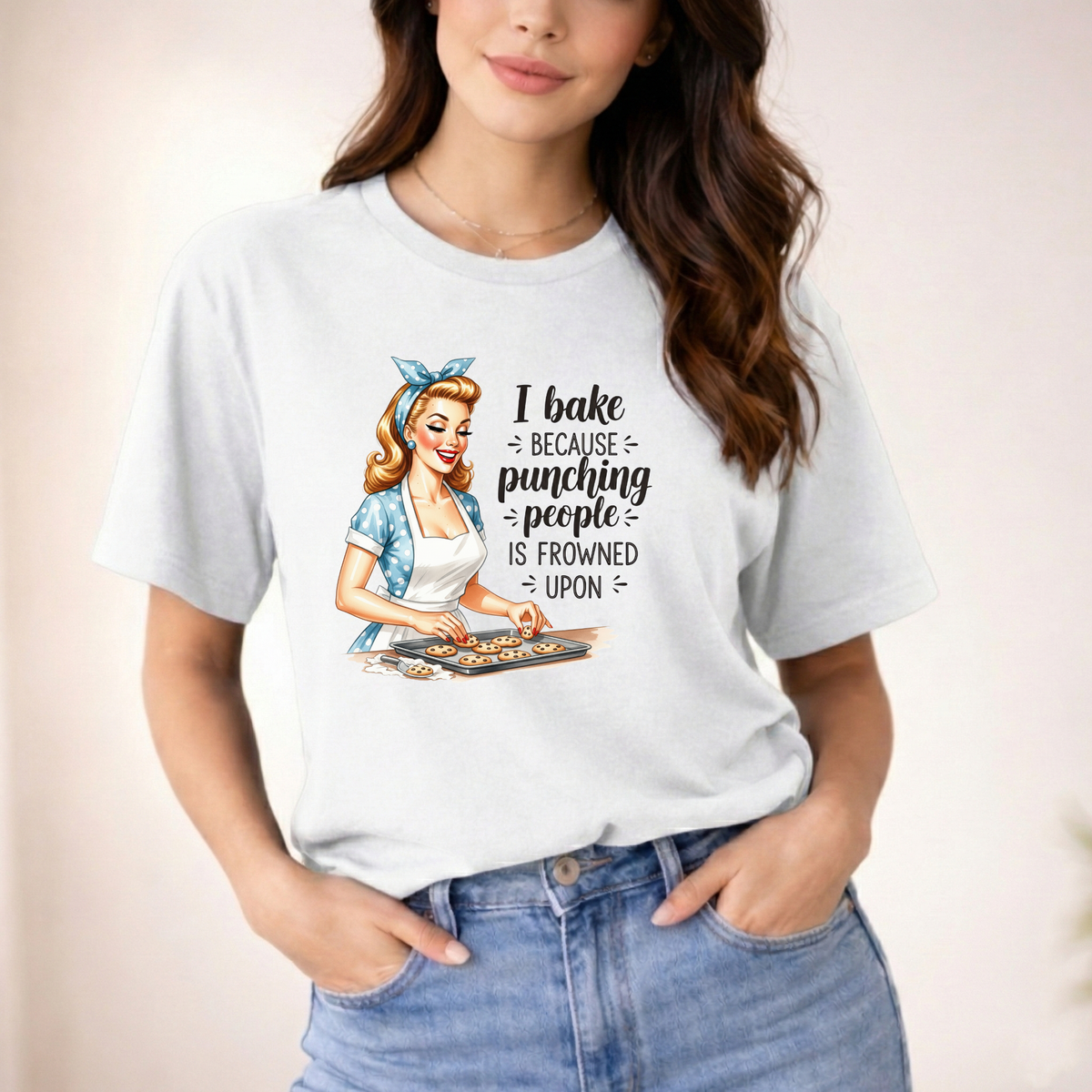 I bake because punching people is frowned upon