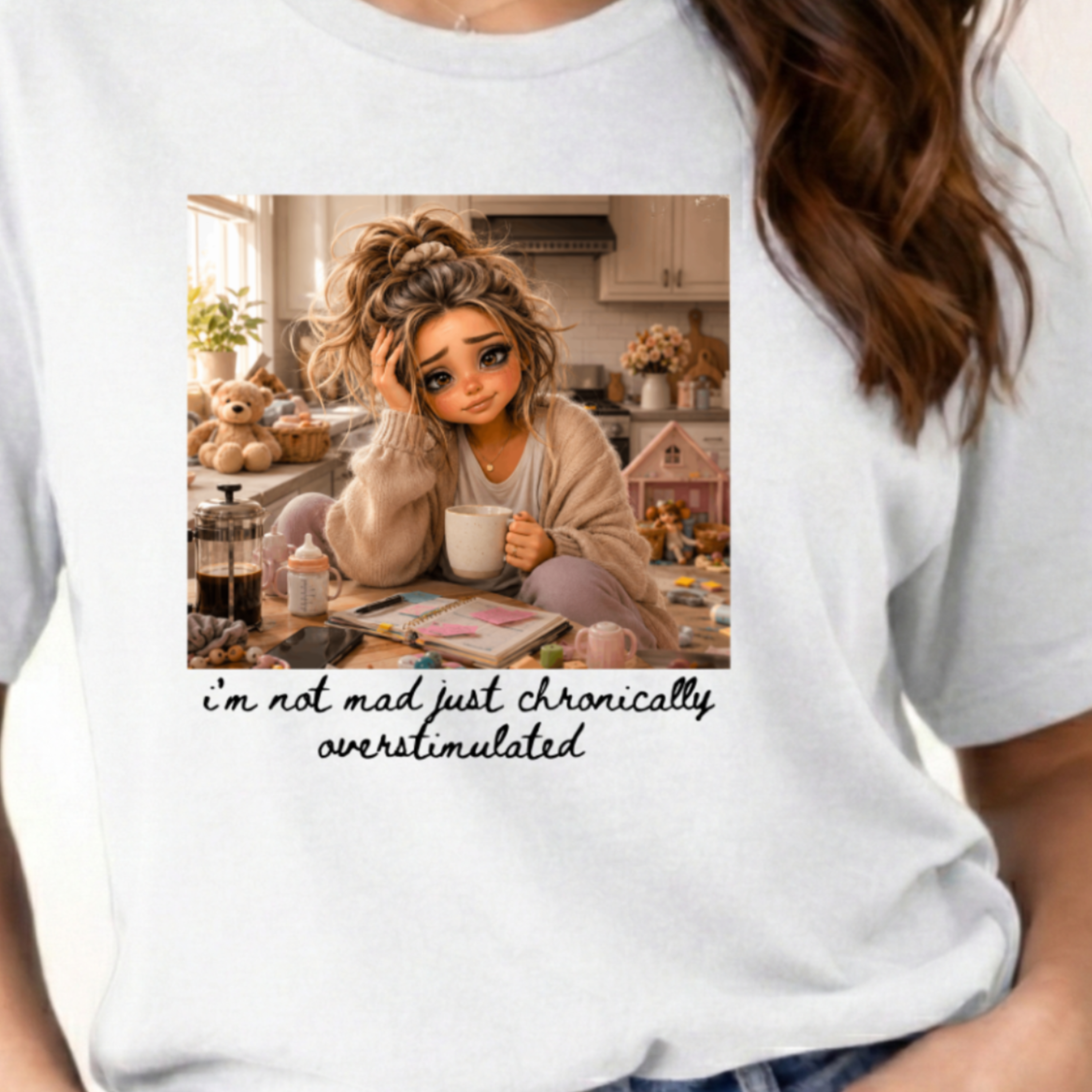 Not mad just chronically overstimulated