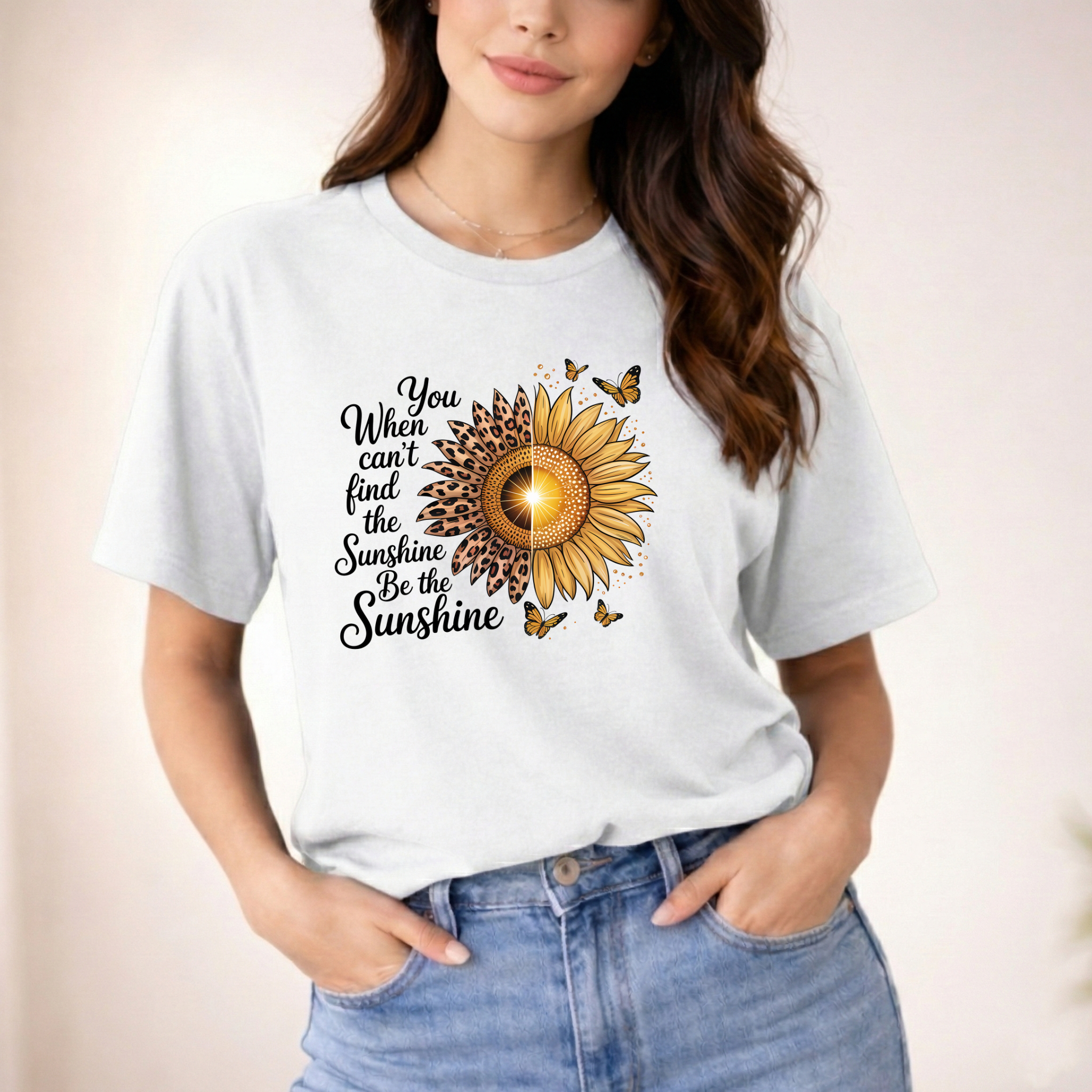 When you can't find the sunshine be the sunshine